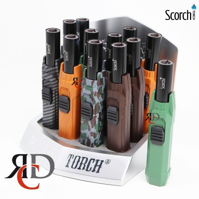 SCORCH TORCH PENCIL TURBO TORCH WOOD & ASST COLORS 12CT/ DISPLAY